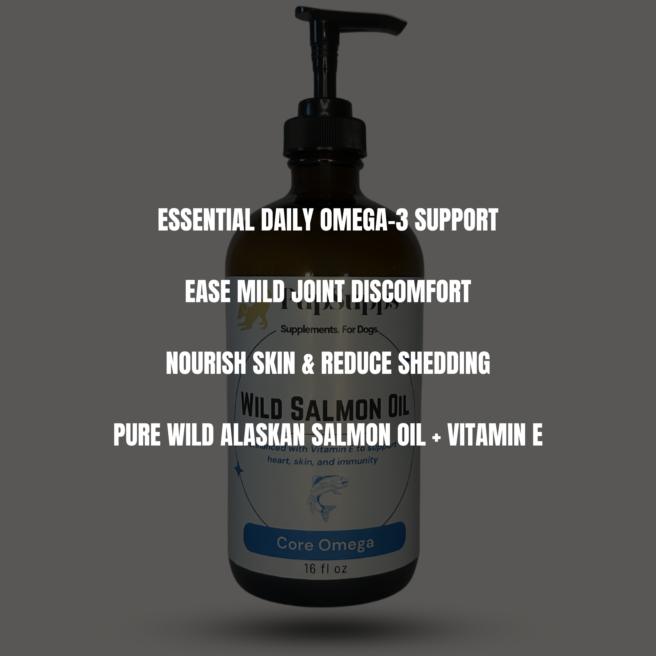 PupSupps Core Omega Salmon Oil - PupSupps Co